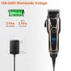 Rechargeable Electric Hair Clipper Cordless Clipper Hair Trimmer Shaver Barber Clipper Hair Cutting Machine