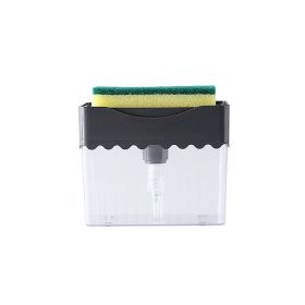 Kitchen Detergent Plus Liquid Box Cleaning Box (Option: Dark gray)